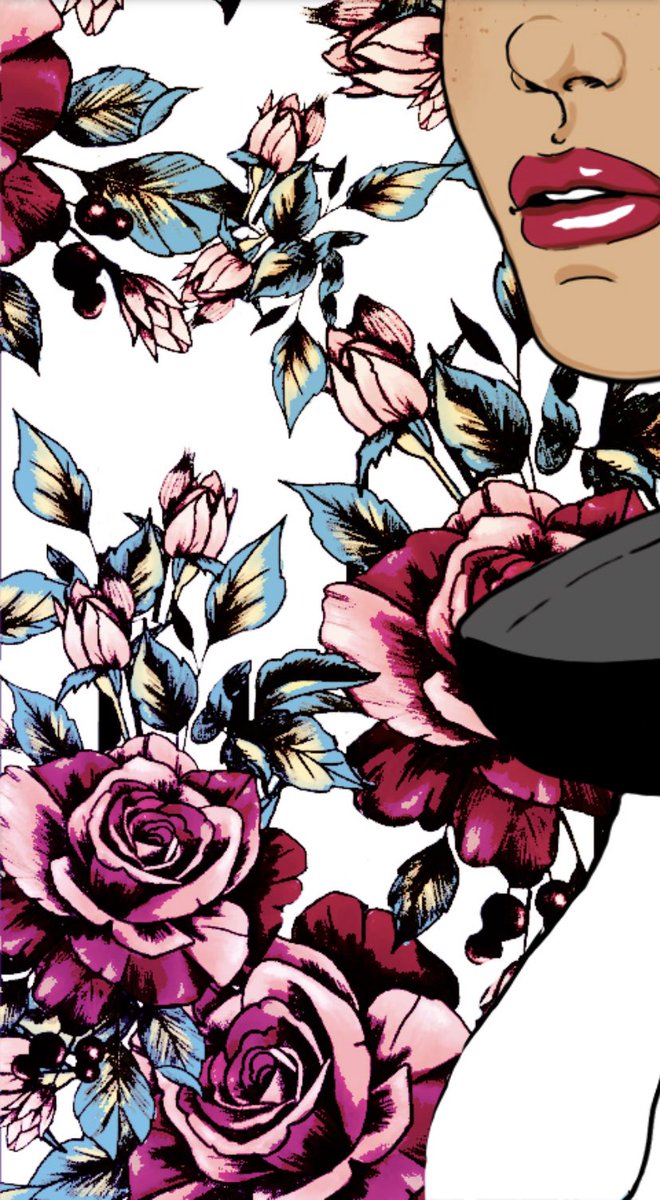 agsnavigator's tweet photo. Fun fact: @AstroGalSociety is not a generative NFT and every detail is hand drawn. Even the patterns like this floral one. #nft #handdrawn #astrogals #spaceisforeveryone https://t.co/AqIdgYNwIt