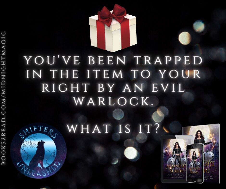 Isis Clear Quartz Crystal... could def be worse! LOL! 

＊＊＊＊
PS: I'm sure you've already heard buuuut just in case you haven't, I've teamed up with a bunch of authors to share 20+ brand new paranormal romance/urban fantasy tales in the Midnight Magic boxset for just $0.99!
⠀