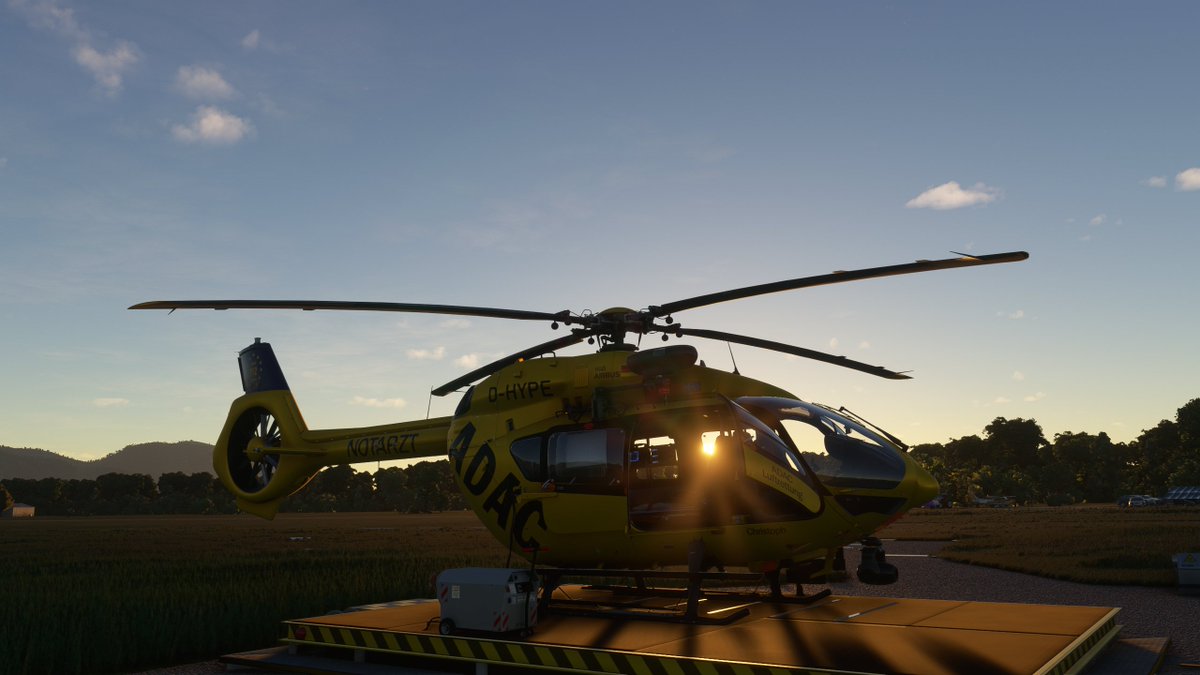 HYPEAircraft's tweet image. Today we released the first HEMS build of our H145 for #MicrosoftFlightSimulator!

The Firefighting variant will be the next to be released, followed by the other variants: Offshore/Coast Guard, Civilian Cargo and Military Cargo🤯

Here are some great shots shared in our Discord!