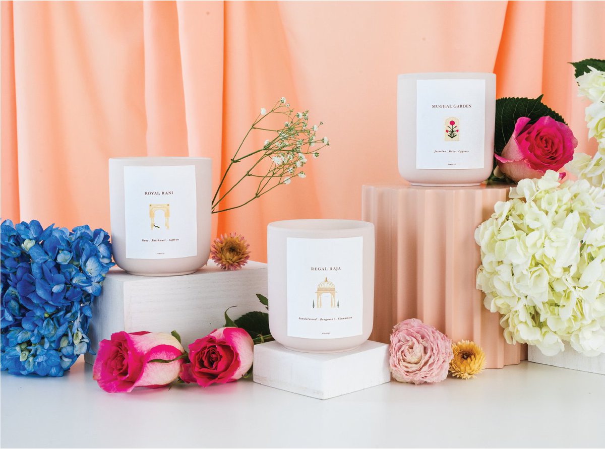 pyarful's tweet image. Feeling like royalty on a #SelfPyarSaturday 👑 Order your Royal Collection candles at pyarful.com