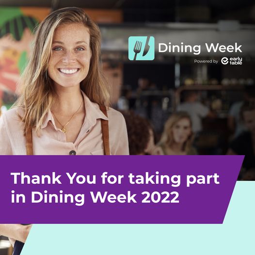Early_Table's tweet image. Wow Dining Week was fantastic and we are delighted with all the bookings that happened nationally.
A huge thank  you to everyone who booked a table for Dining Week which ends today! ! Don’t forget you can get at least 25% or MORE off your food bill earlytable.ie
