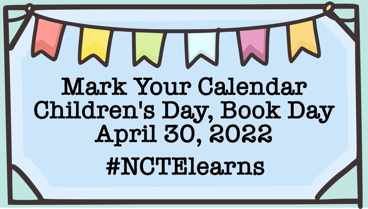 Celebrate El Día de Los Niños/El Día de Los Libros (Children's Day/Book Day) today! buff.ly/3K9X5yG