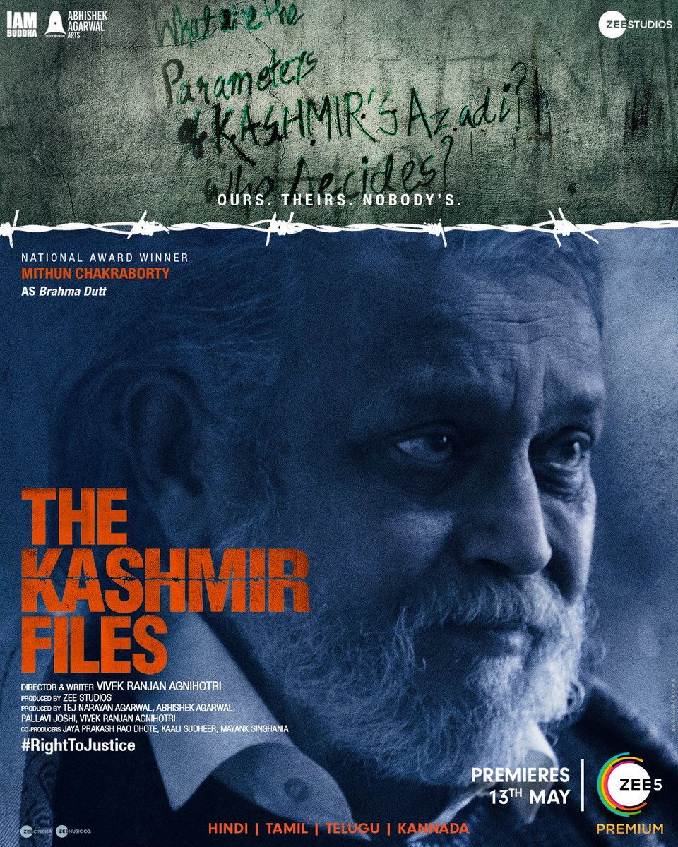 13 MAY 2022
#TheKashmirFiles on <a href="/ZEE5India/">ZEE5Official</a>