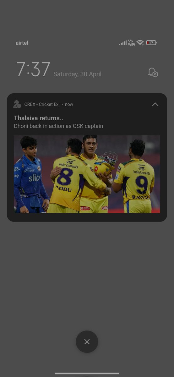 Shashantarakian's tweet photo. 🦁🔥🔥
#MSDReturns https://t.co/u7utXM5Tul