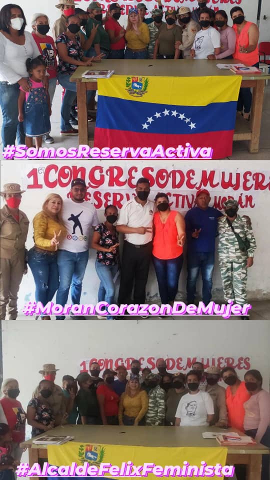 Ayer 29//Abril se realizó El 1°Congreso De Mujeres 💜 Reserva Activa,  Bajo las Orientaciones de Nuestro Alcalde <a href="/psuv_felix/">FélixLinaresofcPSUV</a>, Combativa Carmen Linares, Coordinación De Damazo Monte , Vicepresidencia Mujer <a href="/PartidoPSUV/">PSUV</a> <a href="/PSUVLara/">PSUVLara</a> <a href="/AdolfoP_Oficial/">Adolfo Pereira Gobernador</a> <a href="/NicolasMaduro/">Nicolás Maduro</a>