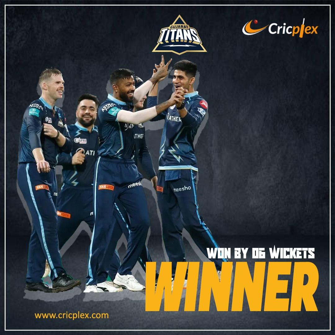 cricplex's tweet photo. #TataIPL2022 : #GT vs #RCB, Match 43
#GujaratTitans Won by 6 Wicket
Tevatia 43* | Miller 39* | Hasranga 2/28
Visit - https://t.co/BkvcXho8Wp
#ipl2022 #tataipl #captain #ipllover #gtvsrcb #iplnews #iplfever #ipl #cricket #csricketlover #cricketnews #CricPlex https://t.co/Syf23IbVgL