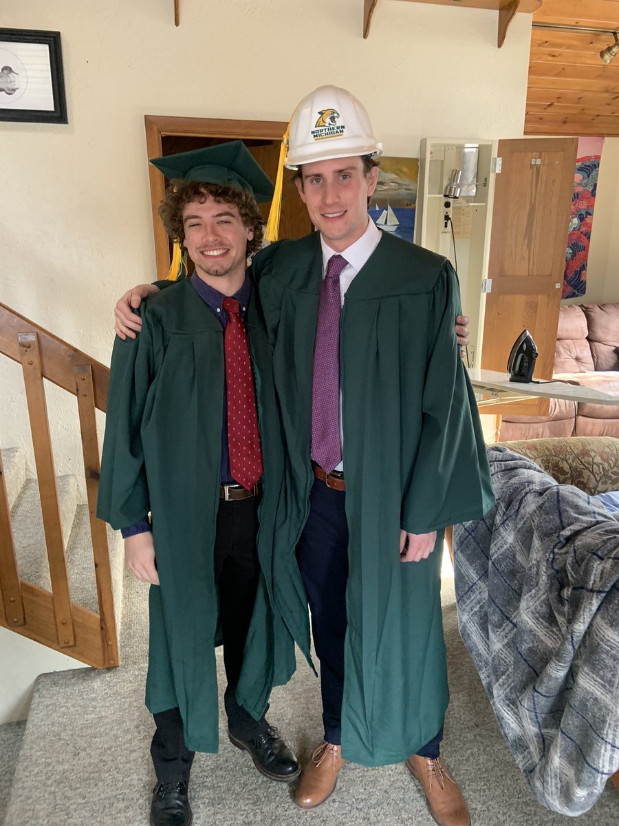 northwoodsWSL's tweet photo. Congrats Danny &amp; Gavin! #nmugraduation https://t.co/w7yZNjJJrW