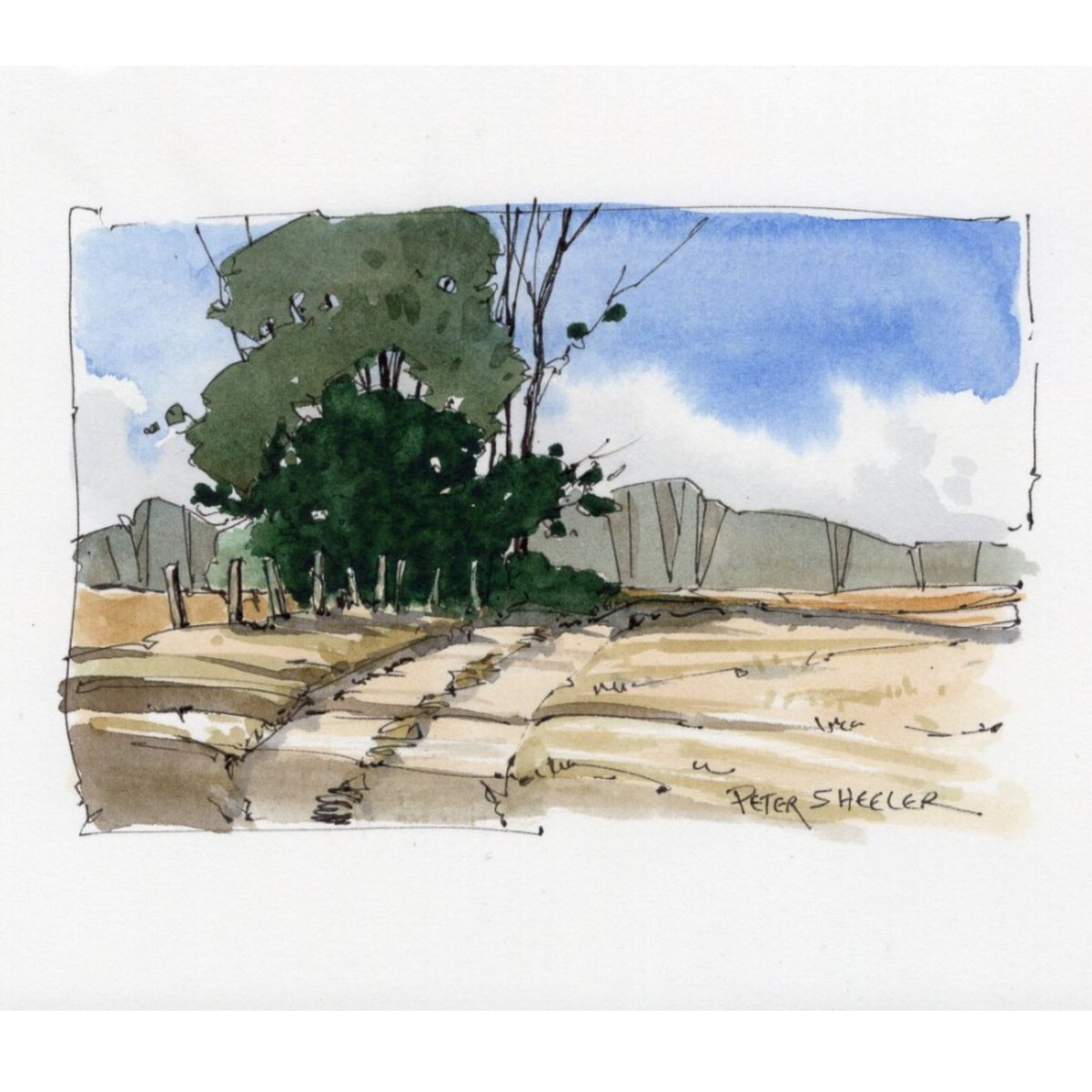 sheelerart's tweet photo. New #YouTube #video. Line and Wash Country Lane Scene based on last week's Values Sketch

Link to my YouTube Channel:

https://t.co/8XkPr0g602

High quality digital downloads and prints available on my #Etsy store https://t.co/jbVnjwGZif