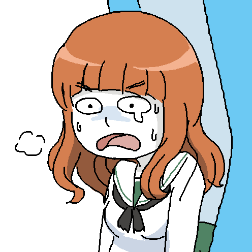押田(ガルパン) 「今月の顔。 ・月刊押田くん (ClipStudio) ・妙子ちゃん (ClipS」|えむけーのイラスト