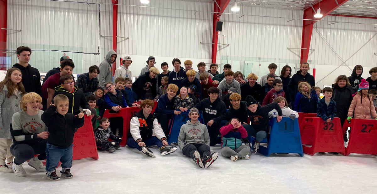 Thanks <a href="/MHSNIceHockey/">Middletown North Ice Hockey</a>  for an amazing trip The genuine interaction between the players &amp; our ss was heartwarming. You have been successful in coaching your players on the ice &amp; instrumental in molding your players to be role models to ss at <a href="/MTPSpride/">Middletown Township Public Schools</a> <a href="/BayviewESchool/">Bayview Elementary</a>