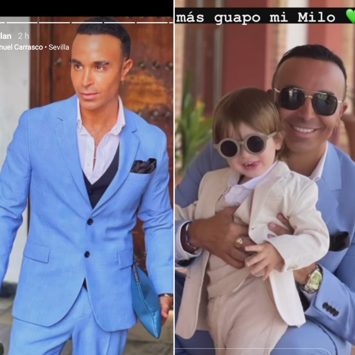 Beatric17973631's tweet photo. Luuui y el nene Milo, muy guapos y listos 💯 TOP
#FeriaSevilla22 #LuisRollan #LucaOne30A
El que quiere celeste que le cueste 💙 el es nuestro @luisrollan en celeste ojo 💙💯😎
#top #Guapo https://t.co/ZrnfiMATnT