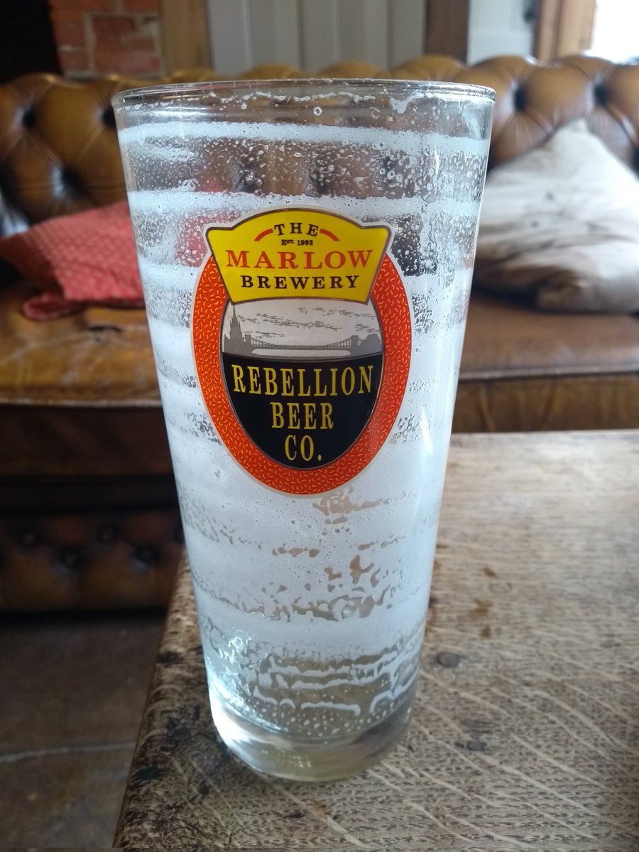 The <a href="/RebellionBeer/">Rebellion Beer Co.</a> IPA <a href="/btlandglassinn/">The Bottle & Glass</a> went down well