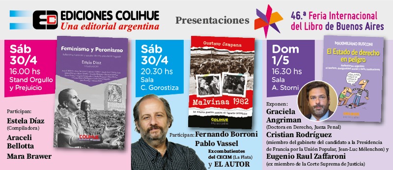 #FeriaDelLibro #FeriaDelLibro2022 #libros #LibrosRecomendados <a href="/CampanaGustavo/">gustavo campana</a> <a href="/fernandoborroni/">Fernando Borroni</a>