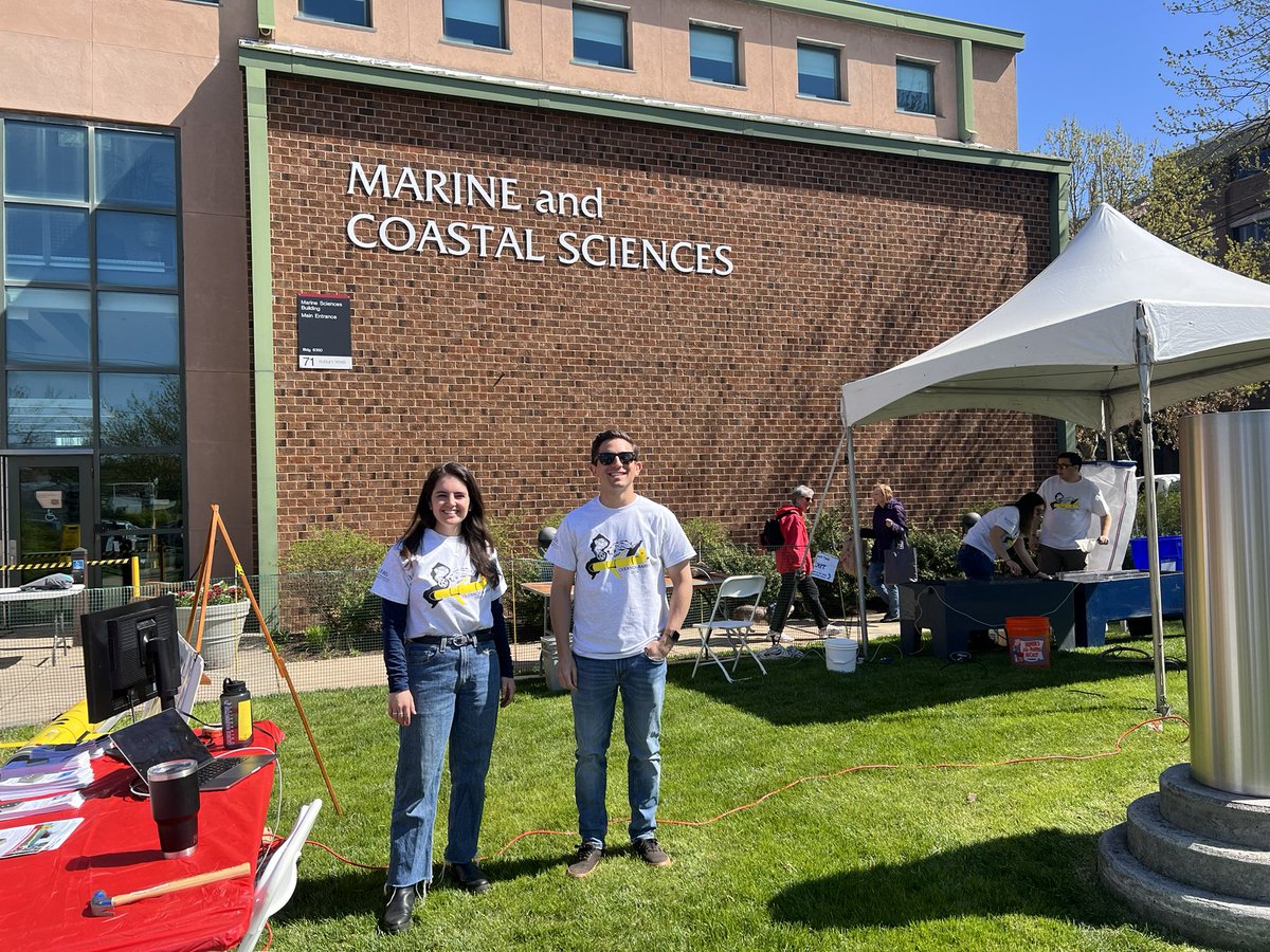 Come learn about gliders, sea life, and ancient oceans today at #RutgersDay! Find us on Cook/Douglass in front of the Marine Sciences Building!