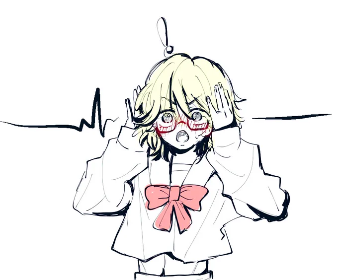 メガネかけたら頭良くなったかもしれない…ー!  (セーラー服は私の趣味)