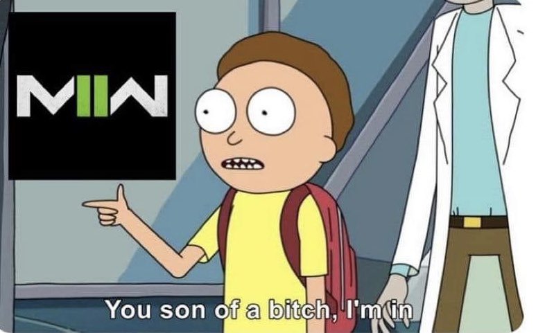 Me: “I’ll never buy another cod game”

*#ModernWarfare2 Announced*

Also me: