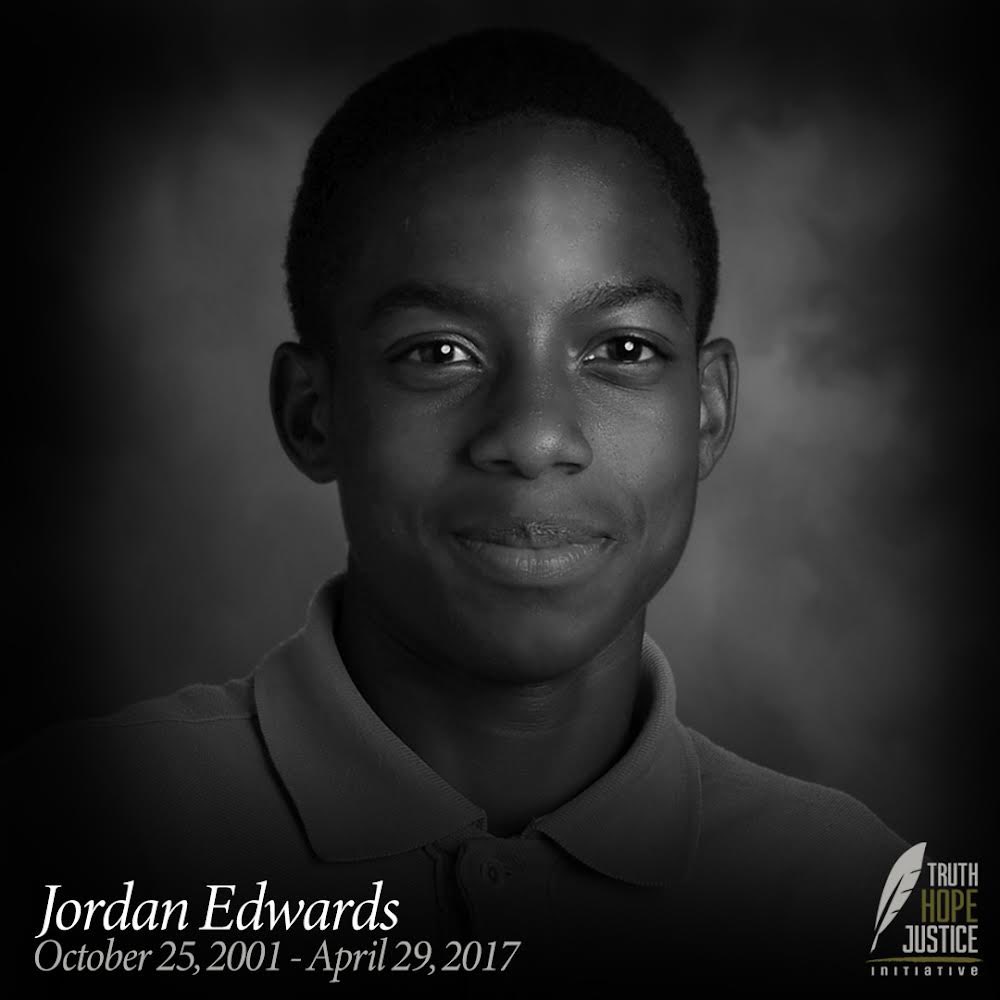 THJInitiative's tweet photo. Jordan Edwards was killed by the police four years ago on April 29th. He was only 15 years old and had so much life to live. We are sending our love and thoughts to his friends and family. https://t.co/oeKV4vbKk2