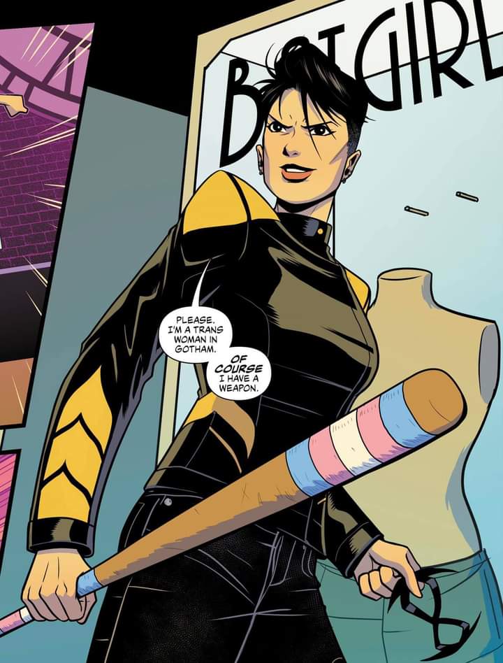 BatcatCore's tweet photo. We're getting a Trans Batgirl Alysia Yeoh ❤

#Batman https://t.co/OOUJt5wBfR