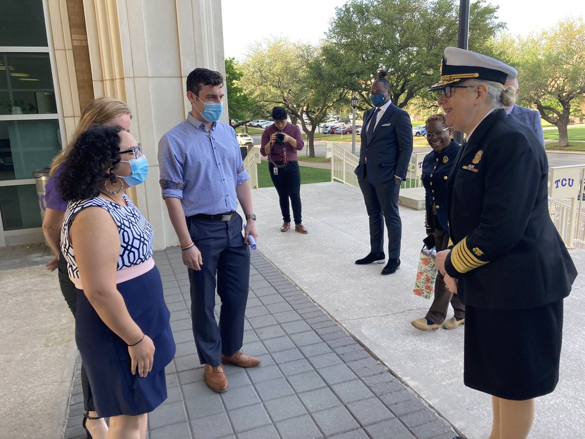 HHS_ASH's tweet photo. I’m about to speak at the @TCUMedSchool #OutForHealth conference on the health benefits of gender-affirming care. I’ll be posting my remarks and more information here.

This is a student-run conference. The work they’re doing is incredible. https://t.co/ZdzlAeu2aL