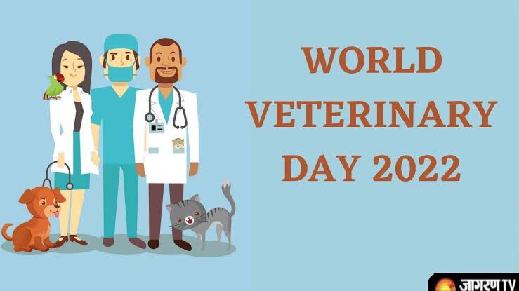 Happy World Veterinary Day !🎉
James Herriot says : "If having a soul means being able to feel love, loyalty and gratitude then animals are better off than a lot of humans."
#WorldVeterinaryDay2022 
<a href="/JagranTV_/">Jagran TV</a>
