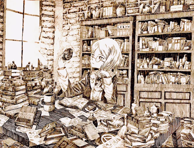 #ゴールデンウィークSNS展覧会2022

ペンで書き込みのあるイラスト描いてます!!良い感じの雰囲気が伝わってほしいです!笑 