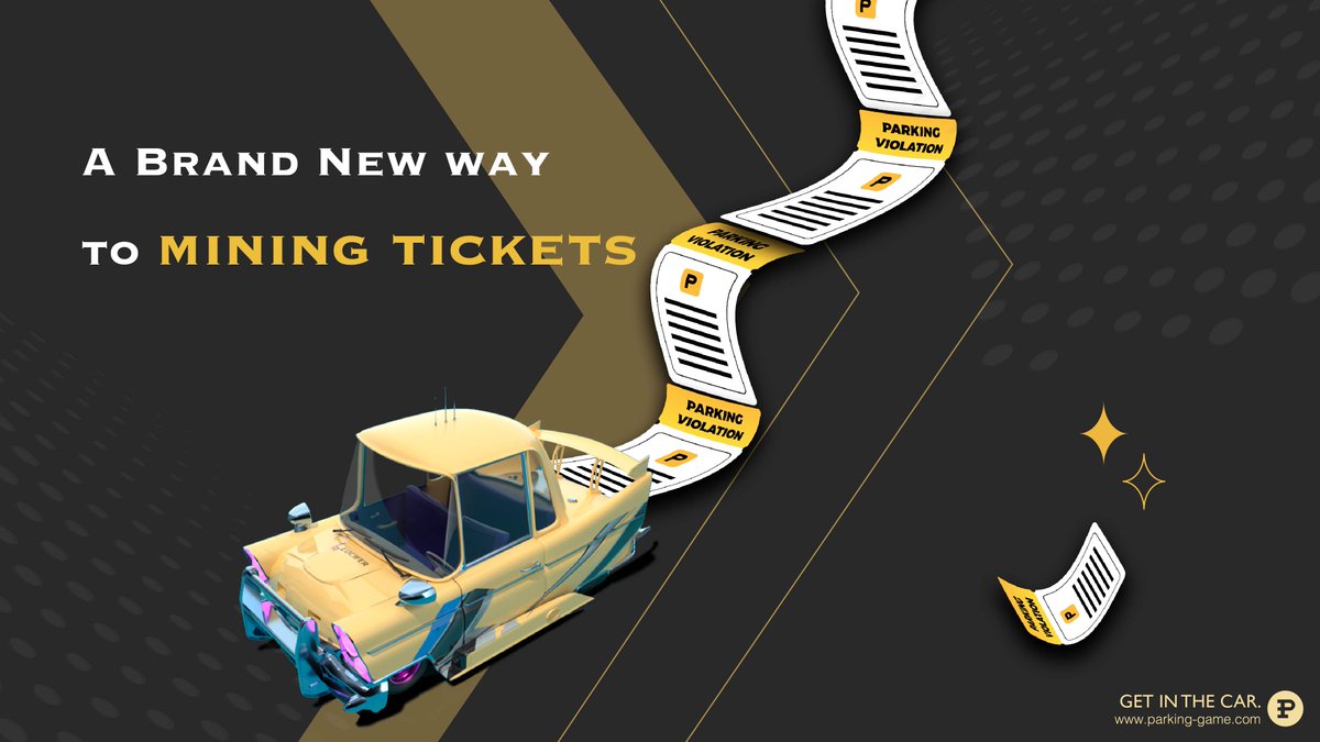 Parking Infinity (@infinityparking) on Twitter photo 🎉The Tickets Mint feature is about to launch, so get your Pcar ready!
🏎️For the celebration will be launched soon! We hold TICKTES Giveaway !
10x TICKETS for 10 Pcar owners🎫
Rules :
> Like/RT this Tweet
> Tag 3 friends
> Follow <a href="/InfinityParking/">Parking Infinity</a>
#PARK #Pcar 🎉The Tickets Mint feature is about to launch, so get your Pcar ready!
🏎️For the celebration will be launched soon! We hold TICKTES Giveaway !
10x TICKETS for 10 Pcar owners🎫
Rules :
> Like/RT this Tweet
> Tag 3 friends
> Follow <a href="/InfinityParking/">Parking Infinity</a>
#PARK #Pcar