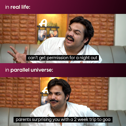 amazonMXPlayer's tweet photo. what a wonderful world!
Apni imagination ko behne do, create your own meme and tag us. #ACVInParallelUniverse #AmazonminiTV https://t.co/bTm8AThaB9