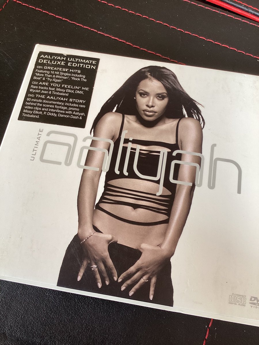 dearianfawn's tweet photo. Ulimate #Aaliyah #DeluxeEdition two CD and one DVD set in near mint condition found in a charity shop for a quid… #OnInAMillion #MoreThanAWoman #MissYou #ICare4U #Timbaland https://t.co/GOCUuJfdXq
