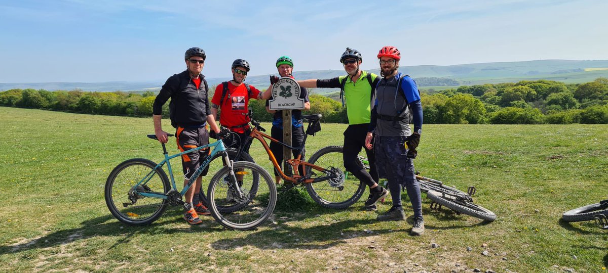 Jamie &amp; Co have arrived at Blackcap. They have cycled around 80km so far 🚴🏼‍♂️ 

Please keep donating