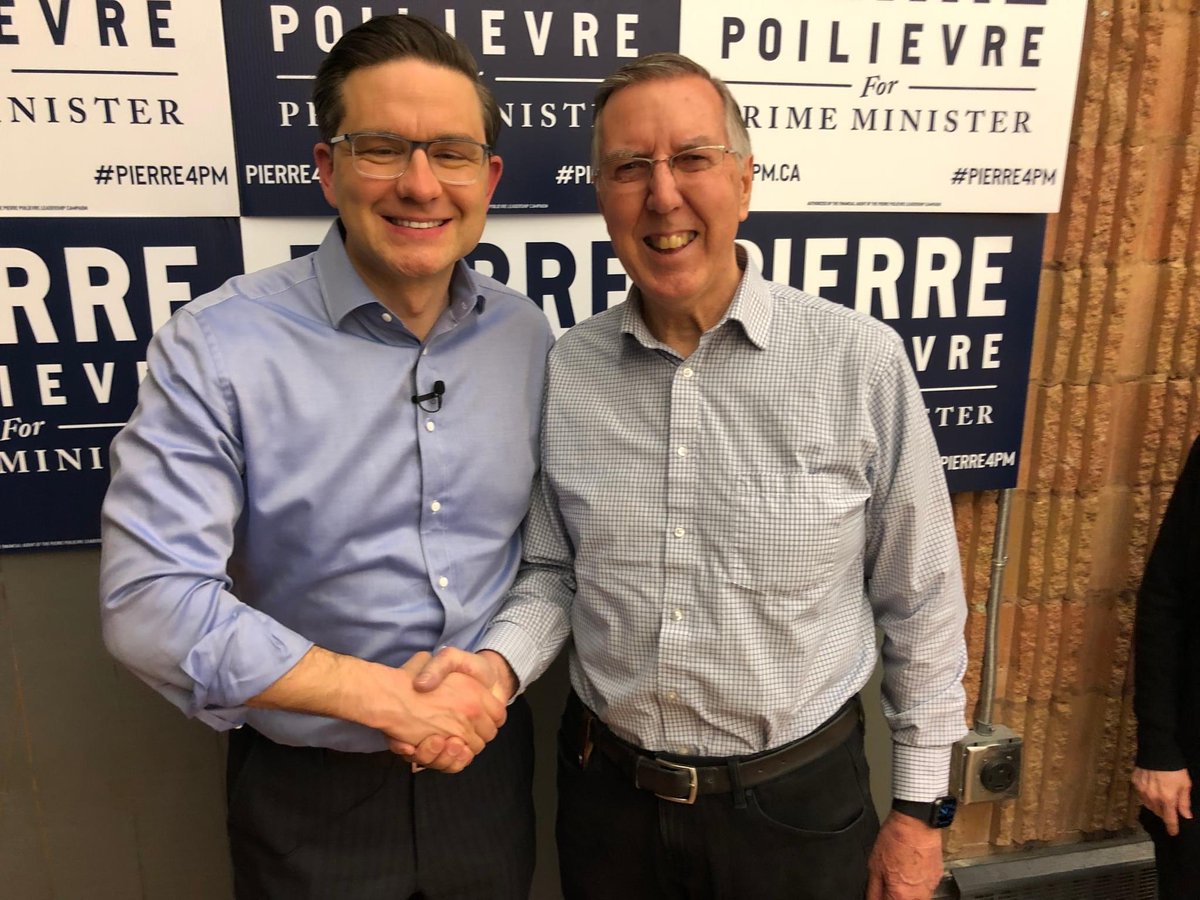 Privileged to meet the future Prime Minister of Canada Pierre Poilievre. Praying that God would use him to restore our moral compass and an anchor for truth in our land.