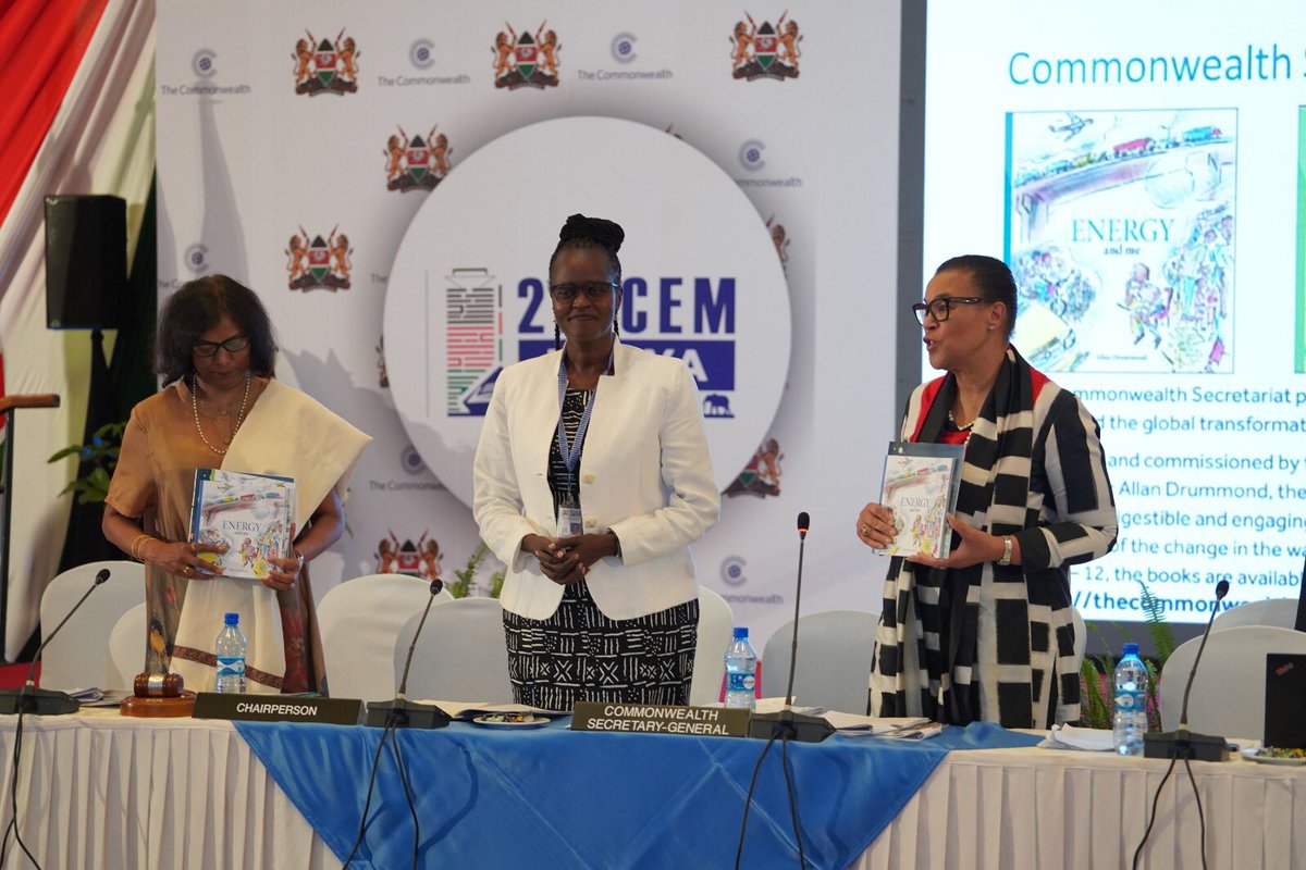 PScotlandKC's tweet photo. Kwaheri Kenya!
Asante sana to the people and Government of #Kenya for your warm welcome and hospitality over the last few days as we hosted #21CCEM our first hybrid ministerial in collaboration with @EduMinKenya.
#Commonwealth | @commonwealthsec https://t.co/486btfVTak