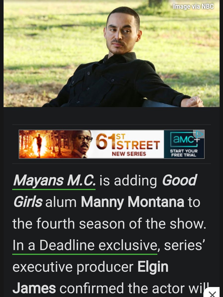 bridgitte303's tweet photo. Such a great addition. I'm loving him on Myans!
@MannyMontana
#MannyMontana #Myans #MC https://t.co/SAYI1Un08M