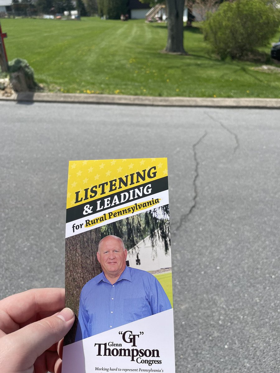 RyanDurkee23's tweet photo. Great day to door knock for a great candidate! @CongressmanGT #leadright #KeystonetoVictory https://t.co/bXmWy2q1V2