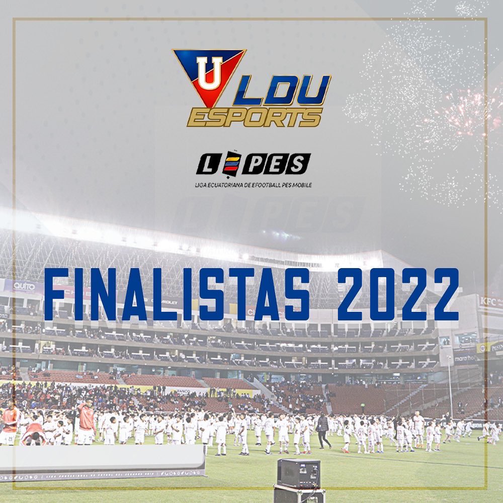 ¡Nos llevamos la primera etapa de la Liga Ecuatoriana de Efootball PES Mobile! 🔥 

Gracias equipo 💪🏼 

#LDUesports 
#GoLDU