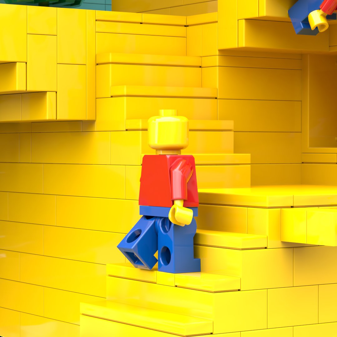 GulfCoastBricks's tweet photo. Haven't Tweeted in a while, and definitely wanted to share my newest MOC here in honor of the @LEGO_Group 90th Anniversary. We all know the iconic yellow castle from the outside, but have you ever seen the inside? 😎🌊☀️
#lego #yellowcastle #legocastle #legoknights #mcescher https://t.co/Zh3NBwksbQ