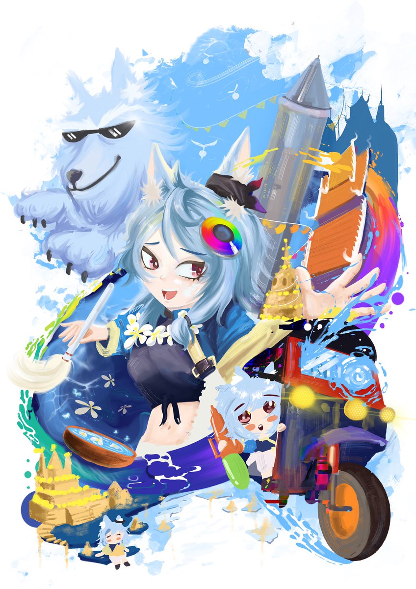 💗💗💗
#Komimart #SongkarnKominIllust