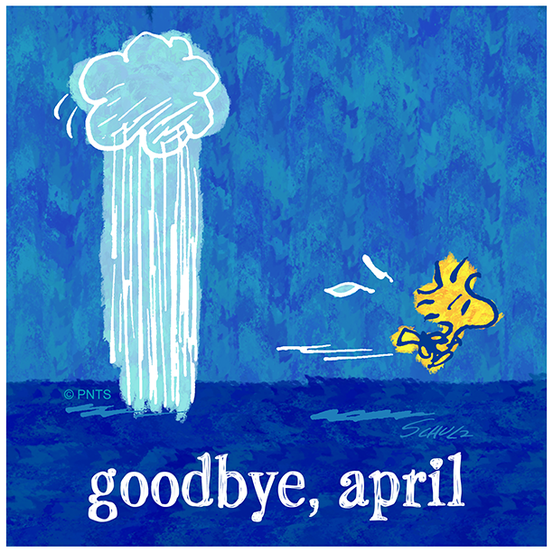 Goodbye, April!
