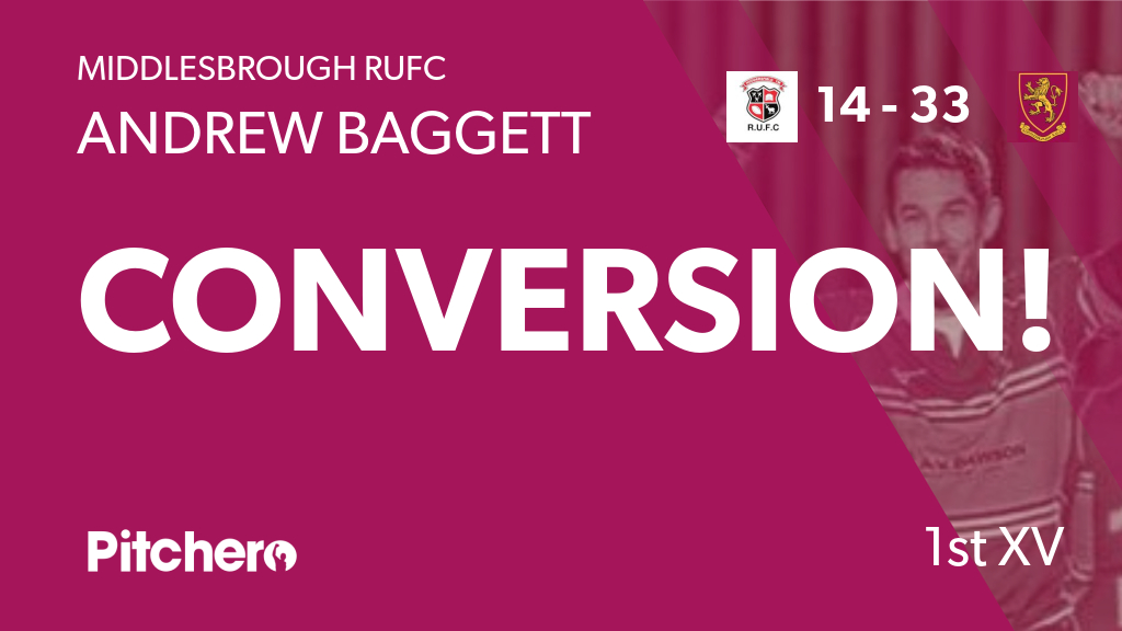 BoroRugby's tweet photo. 51': Andrew Baggett kicks a conversion for Middlesbrough 🙌
#HUDMID #Pitchero
https://t.co/2LEPT2eORU https://t.co/9QZpJUhRoK