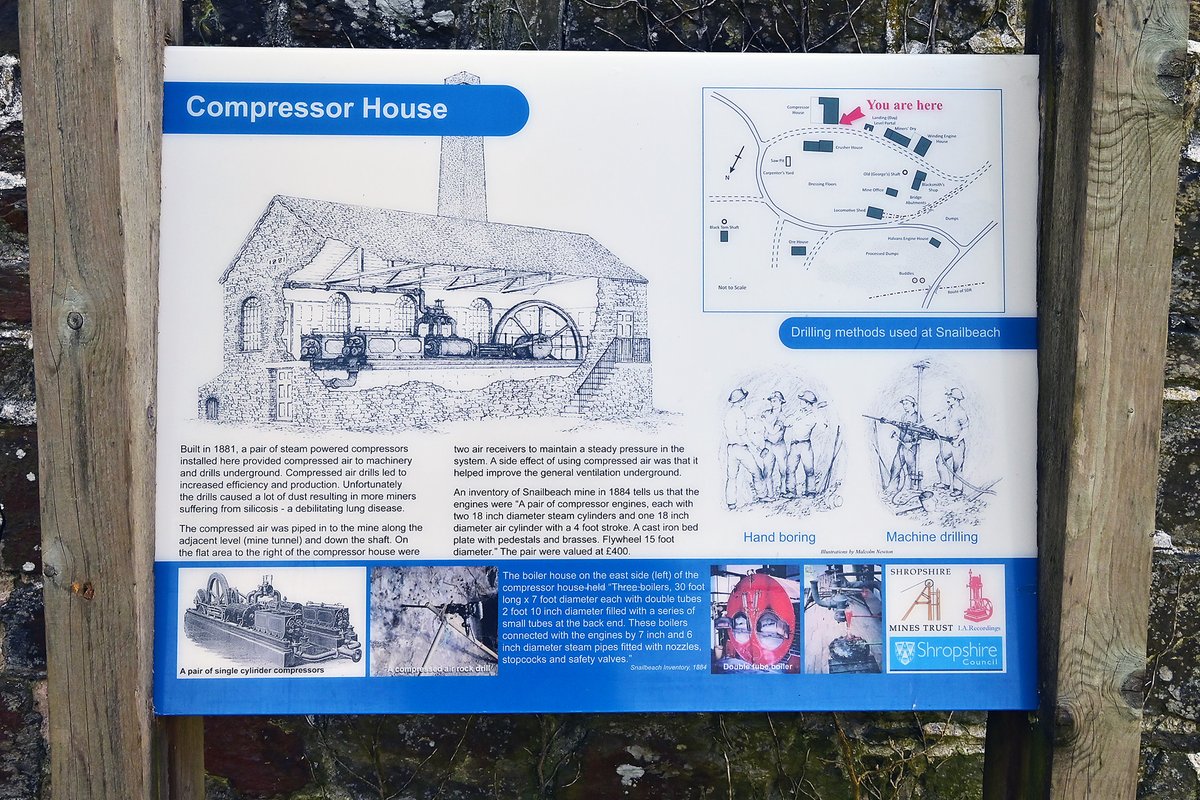 i_recordings's tweet photo. Nice to see the new interpretation boards finally installed at Snailbeach Lead Mine. The old ones had been there over 25 years and were beginning to show their age! #Snailbeach https://t.co/PJLHL7DQVY