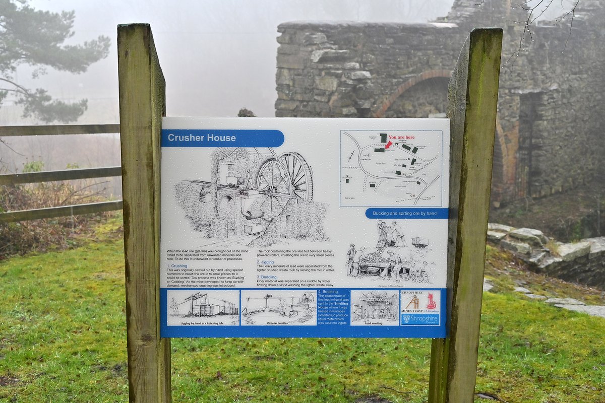 i_recordings's tweet photo. Nice to see the new interpretation boards finally installed at Snailbeach Lead Mine. The old ones had been there over 25 years and were beginning to show their age! #Snailbeach https://t.co/PJLHL7DQVY