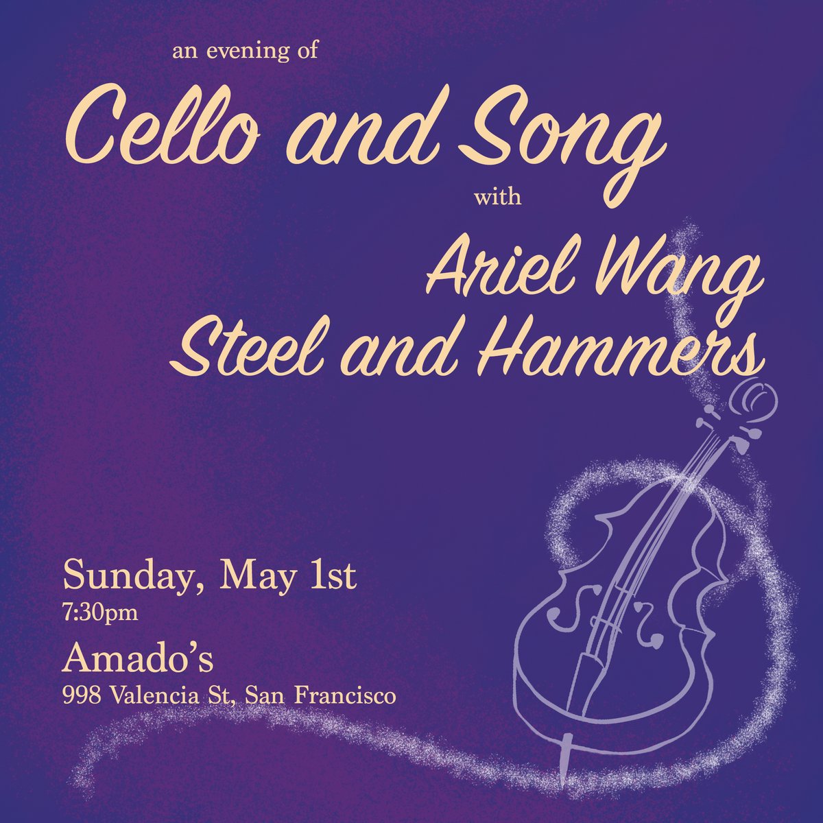TOMORROW! Sunday, May 1 - A Night of Cello and Song - mailchi.mp/b4a5f6cdd40c/l…