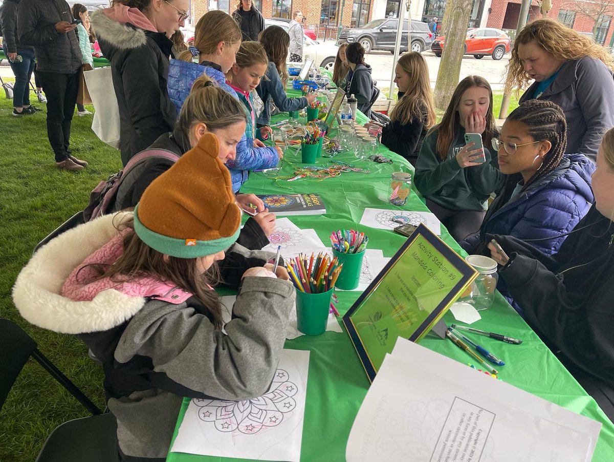 PCCS_Official's tweet photo. The P-CCS Mental Health & Wellness Fair had officially begun! Stop by Plymouth Kellogg Park by 2 P.M. to check out the fun! #LearnPrepareThrive #PCCSCreatingtheFuture https://t.co/KoSnDMQrr1