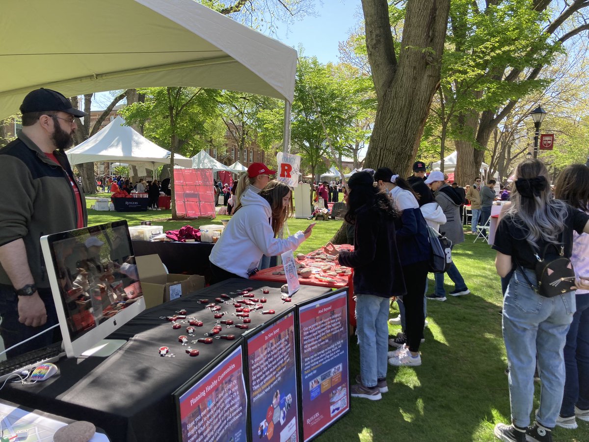 blousteinschool's tweet photo. Come visit us on the Voorhees Mall for #RutgersDay and paint a rock! #PolicyRocks https://t.co/eO1Uz88xP2