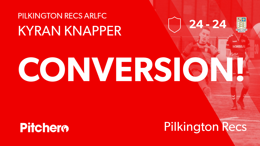 PilksRecsARLFC's tweet photo. 74': Kyran Knapper kicks a conversion for Pilkington Recs ARLFC π
#LOCPIL #Pitchero
https://t.co/zYMqZU4QGB https://t.co/pQMoghbtbe