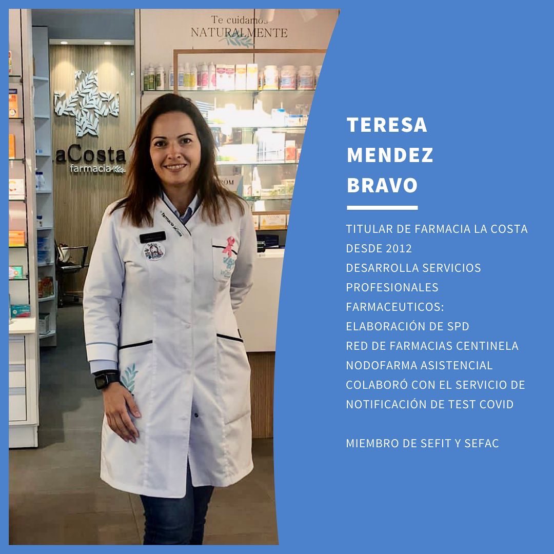 Hola!! Soy Teresa Méndez Bravo.
Son los 14 años de experiencia y un proyecto serio y solvente, los que me han llevado a presentarme a la Candidatura de Alfredo Menéndez Antolín a la vocalia de Oficina de Farmacia #SeguimosSumando #EleccionesCOF2022 Instgr:instagram.com/p/Cc-fHU7KnuL/…