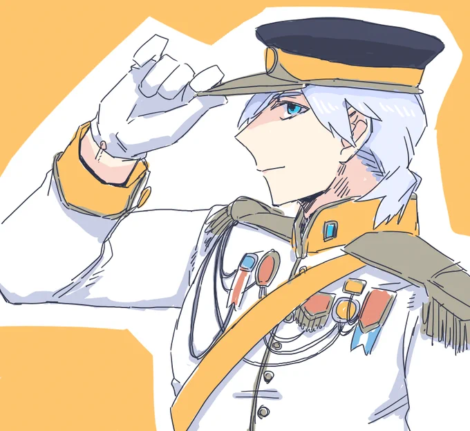 RT数は達成してないけど軍服ぱさん描いちゃった…
推し全員は無理だったからあみだで選びまんたhttps://t.co/IqMqtr7RVj 