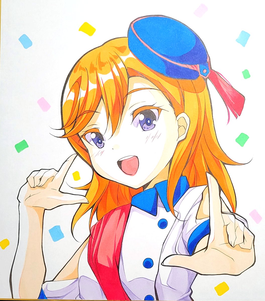 澁谷かのん 「かのんちゃんお誕生日おめでとう!!🎉✨
2期も楽しみ

#澁谷かのん生誕祭20」|ほいじんのイラスト
