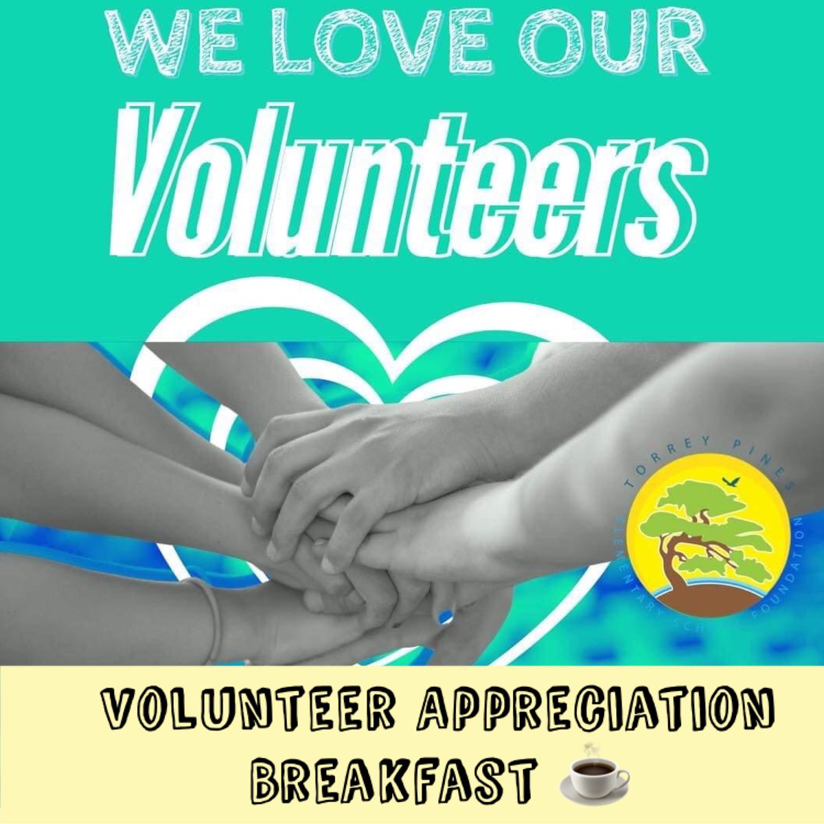 tpesfoundation's tweet photo. Today at 9 AM! We look forward to celebrating our amazing team of volunteers! Snacks and drinks will be provided.

Our volunteers support fundraising and community-building efforts, and enrichment activities such as Garden, Running Club, and more! 

See 04/29 eBlast for details. https://t.co/lOR9PKuQDP