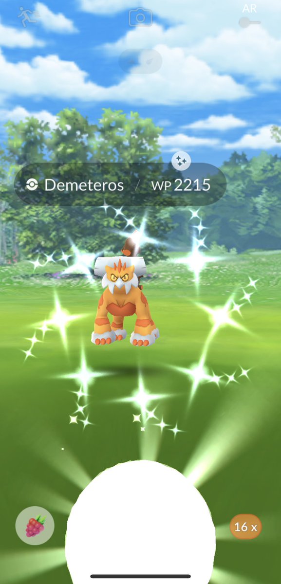 KathaBlueSky's tweet photo. Moin Moin ⚓️

🥳✨🧡🤎✨🧡✨🤎🧡✨🥳

Überraschende #PokemonGoRaid Einladung und #Lvlup @JonkusPKMN 

2. #ShinyPokemon #Demeteros 🥳

Daaaaaanke ;o)

#PokemonGOfriends #PokemonGO https://t.co/GolvRwIqHZ
