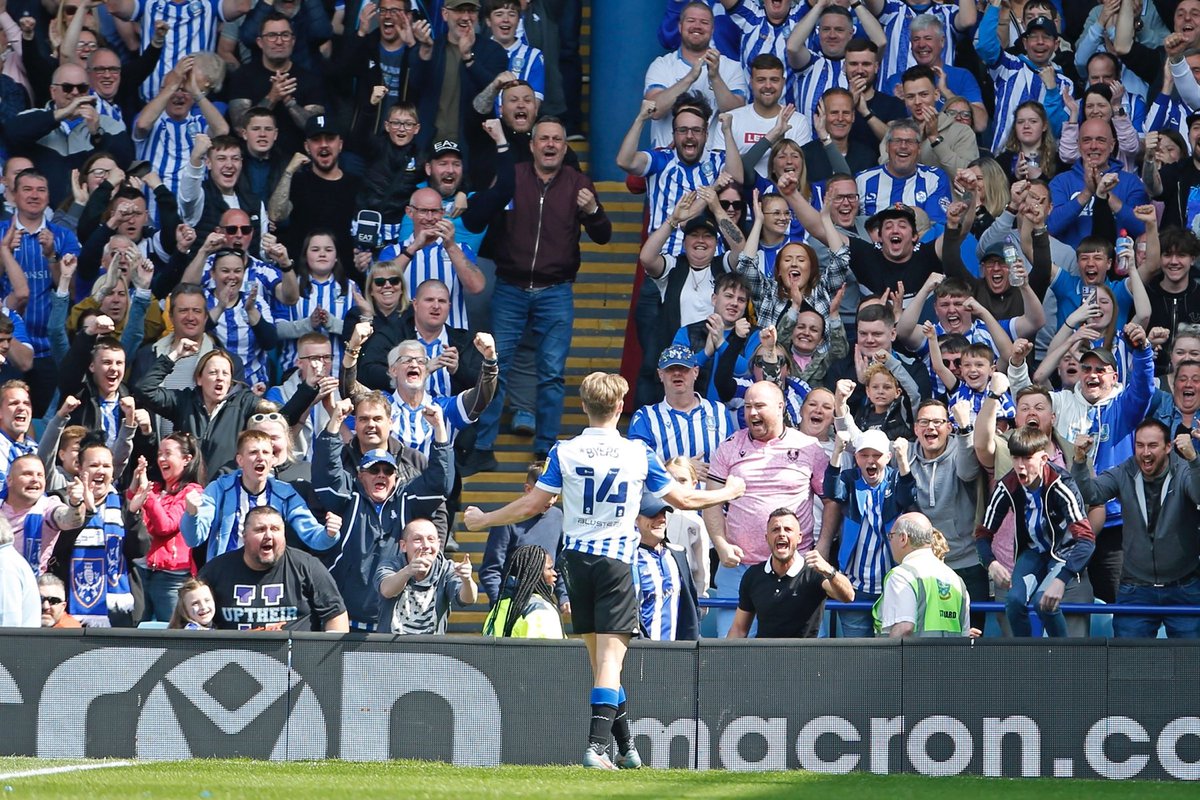 BOSHHHH!! Hillsborough electric. Up The Owls 🔵⚪️🦉